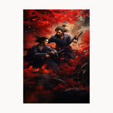 Samurai Metal Poster