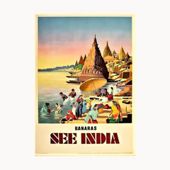 Banaras Metal Poster