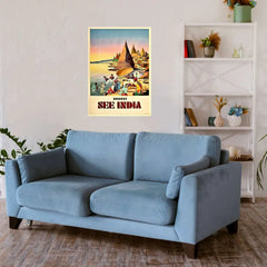 Banaras Metal Poster