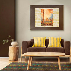 Taj Mahal Agra Metal Poster