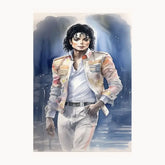 Michael Jackson Metal Poster
