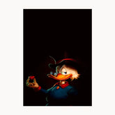 Donald Duck Metal Poster