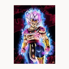 Goku Vegeta Super Saiya Saiyan Dragon Ball Metal Poster