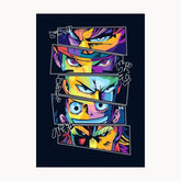 Dragon Ball Eyes Metal Poster