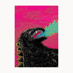 Godzilla King Of The Monsters Metal Poster