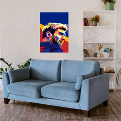 Lionel Andres Messi Metal Poster