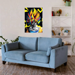 Super Vegito Dragon Ball Metal Poster