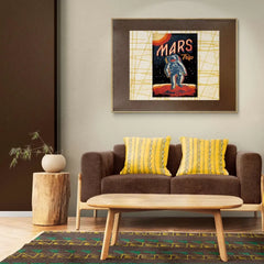 Mars Trip Metal Poster