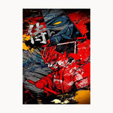 Forsaken Samurai Metal Poster