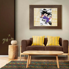 Mini Cartoon Dragon Ball Metal Poster