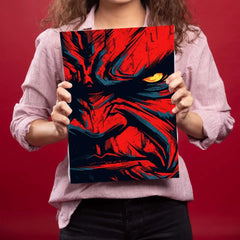 Danger Gorilla Metal Poster