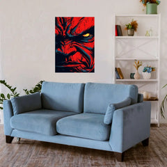 Danger Gorilla Metal Poster