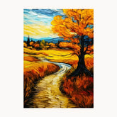 Nature Print Metal Poster