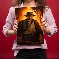 Indiana Jones Metal Poster