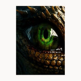 Green Eye Metal Poster