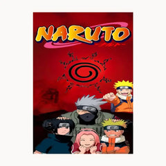 Naruto Metal Poster
