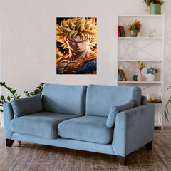 Strong Dragon Ball Metal Poster
