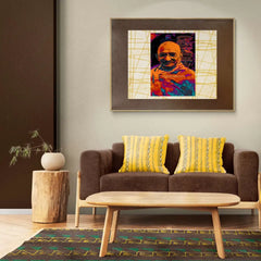 Mahatma Gandhi Metal Poster