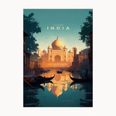Taj Mahal-The Symphony Of Love Metal Poster