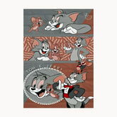 Tom And Jerry Metal poster