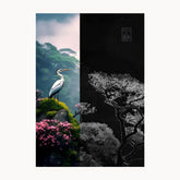 Nature Photography In Colour And Black And White Beauty Metal Poster