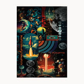 Future Efutur Metal Poster