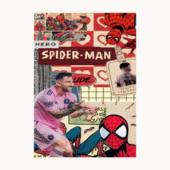 Hero Spider Man Metal Poster