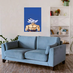 Strong Body Dragon Ball Metal Poster