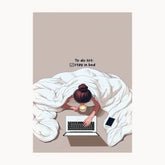 To Do List-Stay In Bed Metal Poster