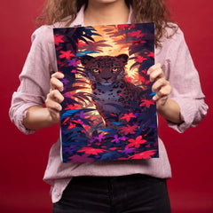 Baby Cheetah Metal Poster