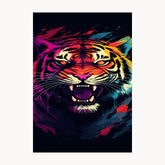 Bangol Tiger Metal Poster