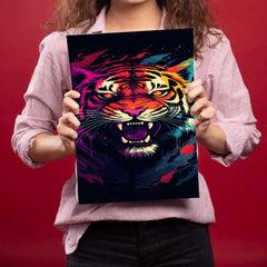 Bangol Tiger Metal Poster