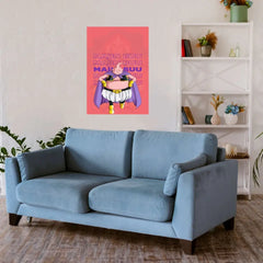 Majin Buu Metal Poster