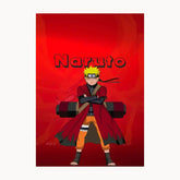 Naruto Metal Poster