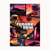 Future Now Metal Poster