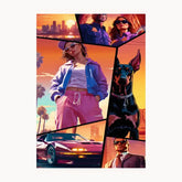 Gt-5 4 Metal Poster