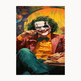 Smiling Joker Metal Poster