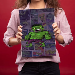 Hulk Metal Poster