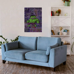 Hulk Metal Poster