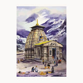 Kedarnath Metal Poster