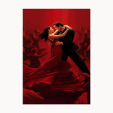 Lovely Couple Metal Poster