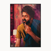 Handsome Vijay Metal Poster