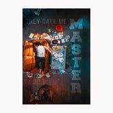 They Call Me Master Metal Poster