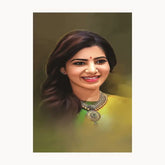 Samantha Ruth Prabhu Metal Poster