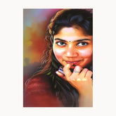 Sai Pallavi Metal Poster