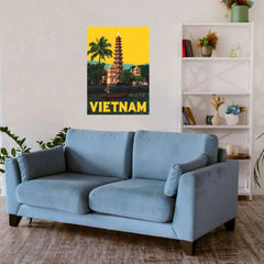 Vietnam Metal Poster