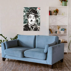 Charlie Chaplin Metal Poster