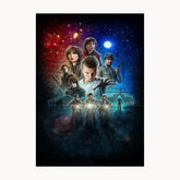 Stranger Things Metal Poster