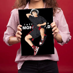 Luffy Monkey Metal Poster