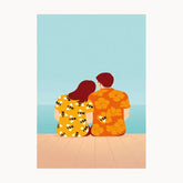 Beautiful Couple Metal Poster